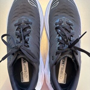 Hoka Bondi X Carbon Plate Black Running Shoes 9B